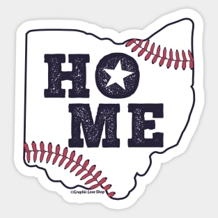 Ohio Home Vintage Baseball - Sticker